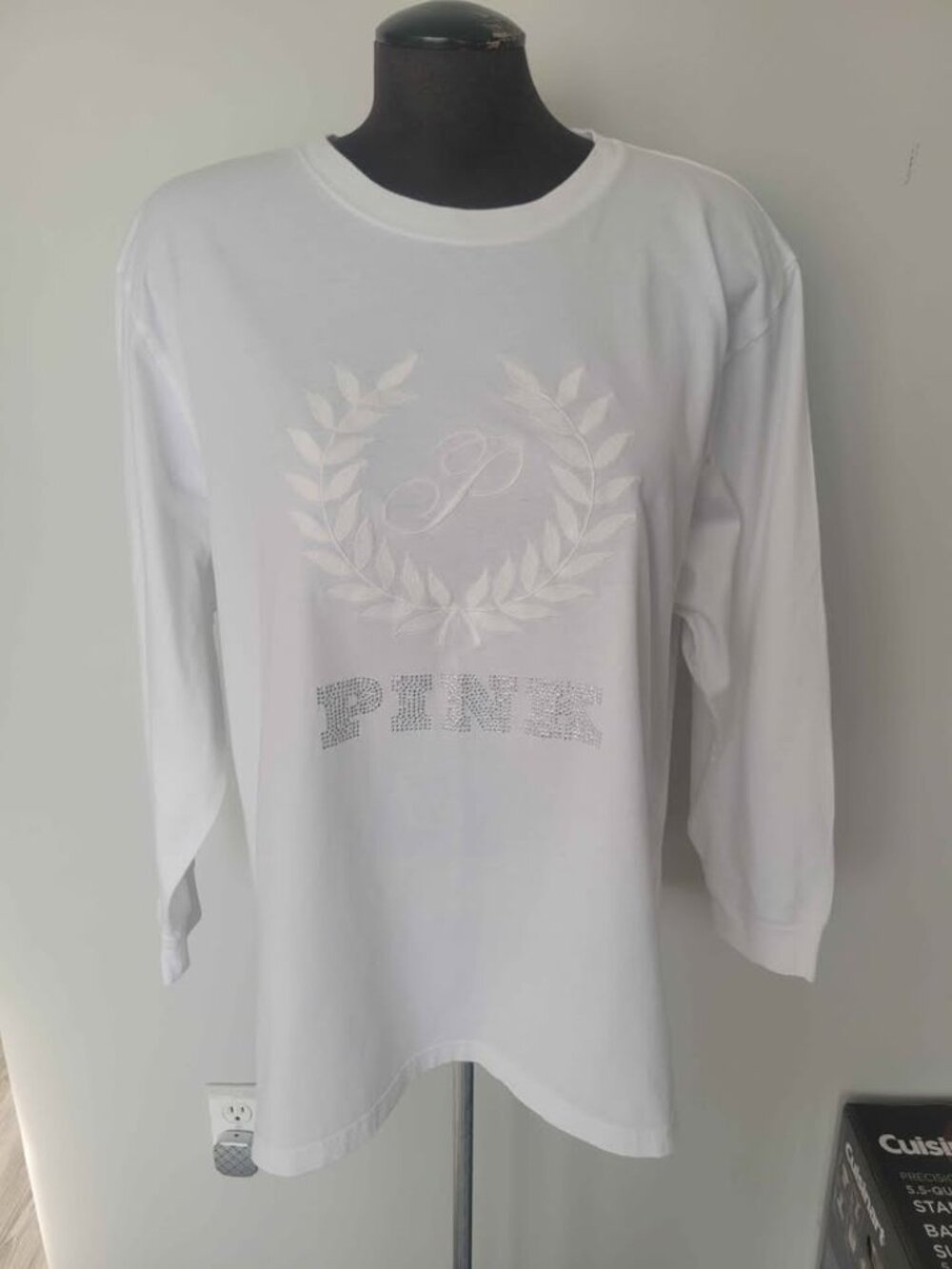 PINK oversized longsleeve size XL